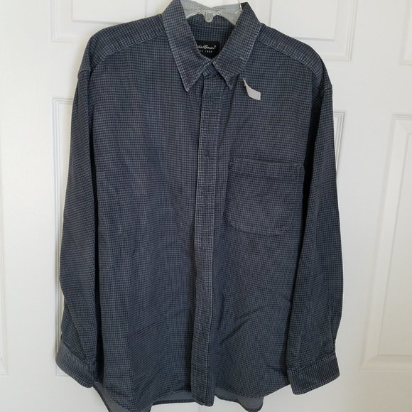 Eddie Baur Mens Large Heavy Cotton LS shirt - EUC - Picture 1 of 4